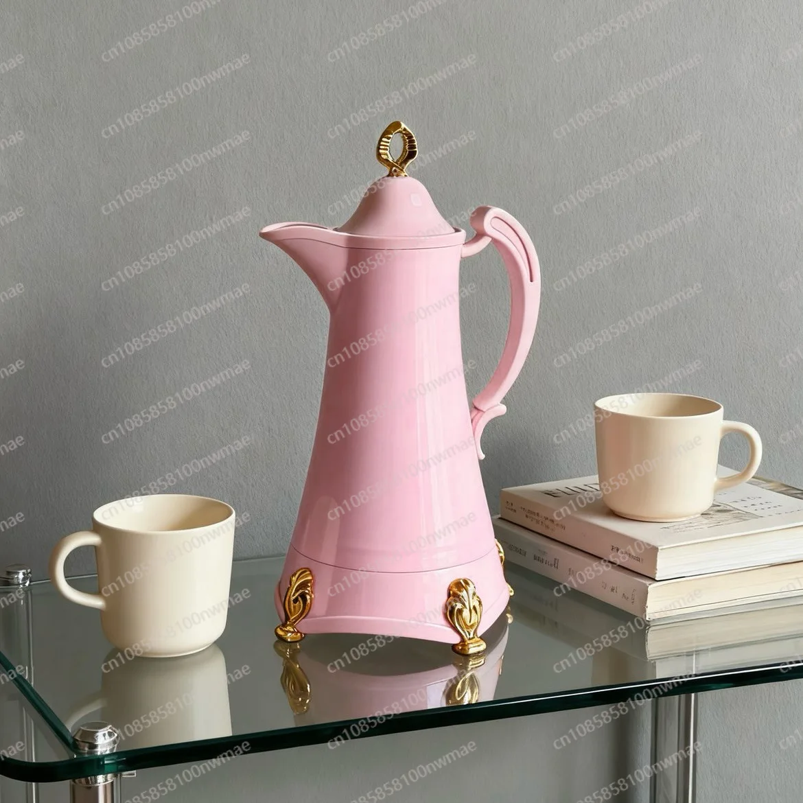 Spot Arabic Kettle Glass Liner Vacuum Kettle Large Capacity New Export Household Small Thermos Kettle Wholesale