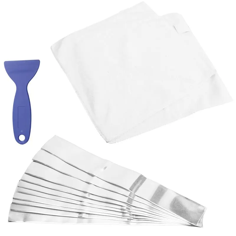 

[НОВИНКА! A93G] Аксессуары для ионофорезного аппарата: 10 шт. алюминиевых пластин + 2 шт. полотенца-антиперспиранты