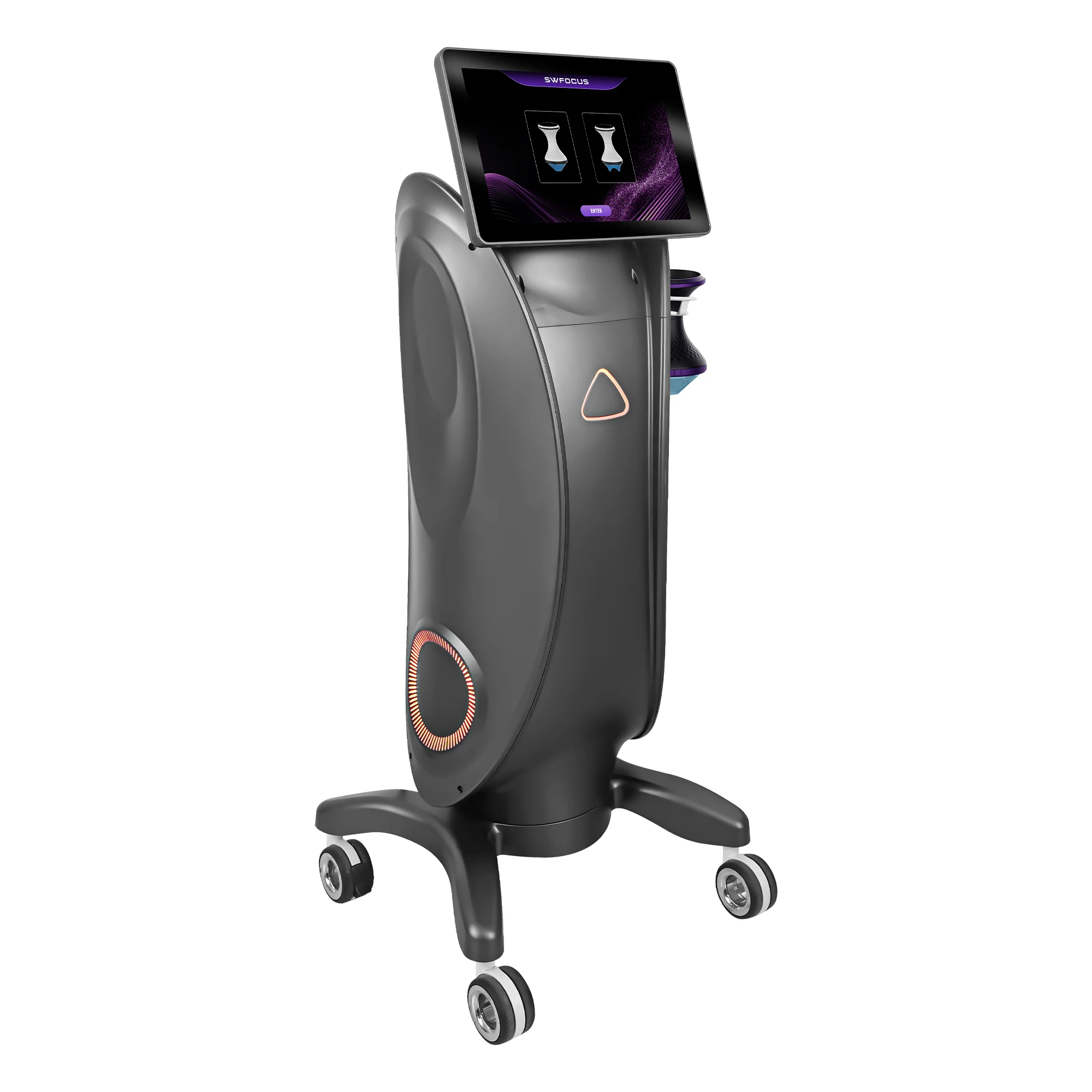 SW33 Focused Shockwave Machine Pain Treatment ESWT Physiotherapy Device 8 Probes For Joint Muscle Pain Rehabilitation Clinic