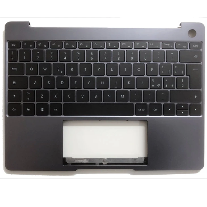 Para huawei matebook 13 WRT-W09 w19l w29l WRTB-WFE9L wah9l wfh9lwrt/wrtt série parte original apoio para as mãos com teclado retroiluminado