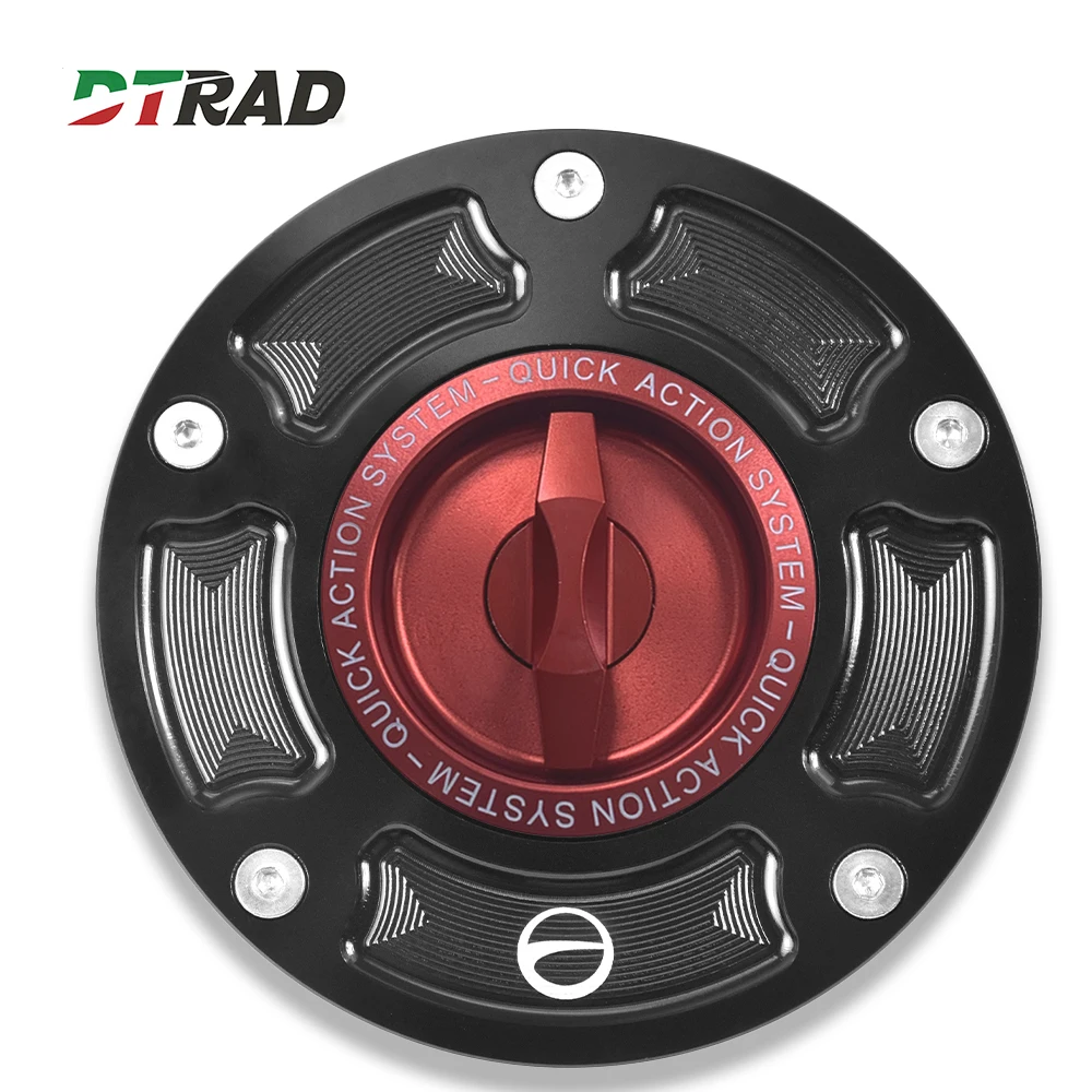 For Ducati 1199/R/S 899 959 PANIGALE CNC Motorcycle Fuel Tank Cap Panigale V4 V4S V4R 2018-2023 Keyless Gas Tank Cover 6