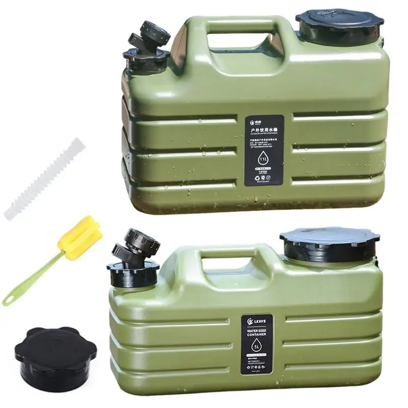 

Water Storage Containers Thickened Portable Water Jug Camping Water Tank Large Capacity Camp Water Jug Water Camping Container