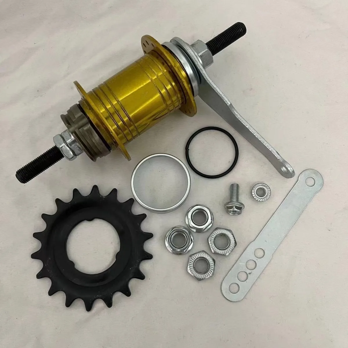 20 inch inverted brake flower drum full set of 32 holes 36 holes bicycle accessories shaft skin