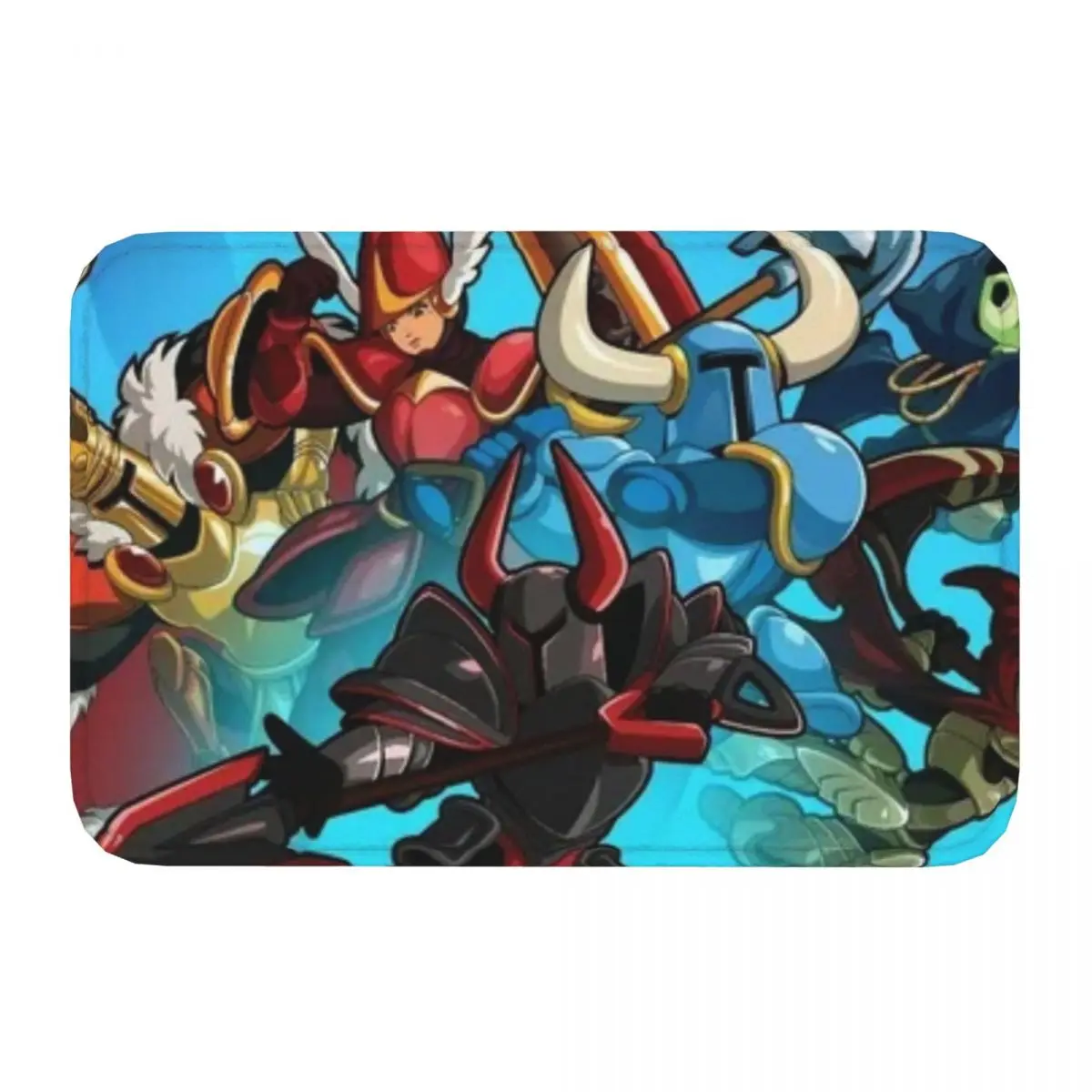 Friends Bathroom Non-Slip Carpet Shovel Knight Bedroom Mat Entrance Door Doormat Floor Decoration Rug