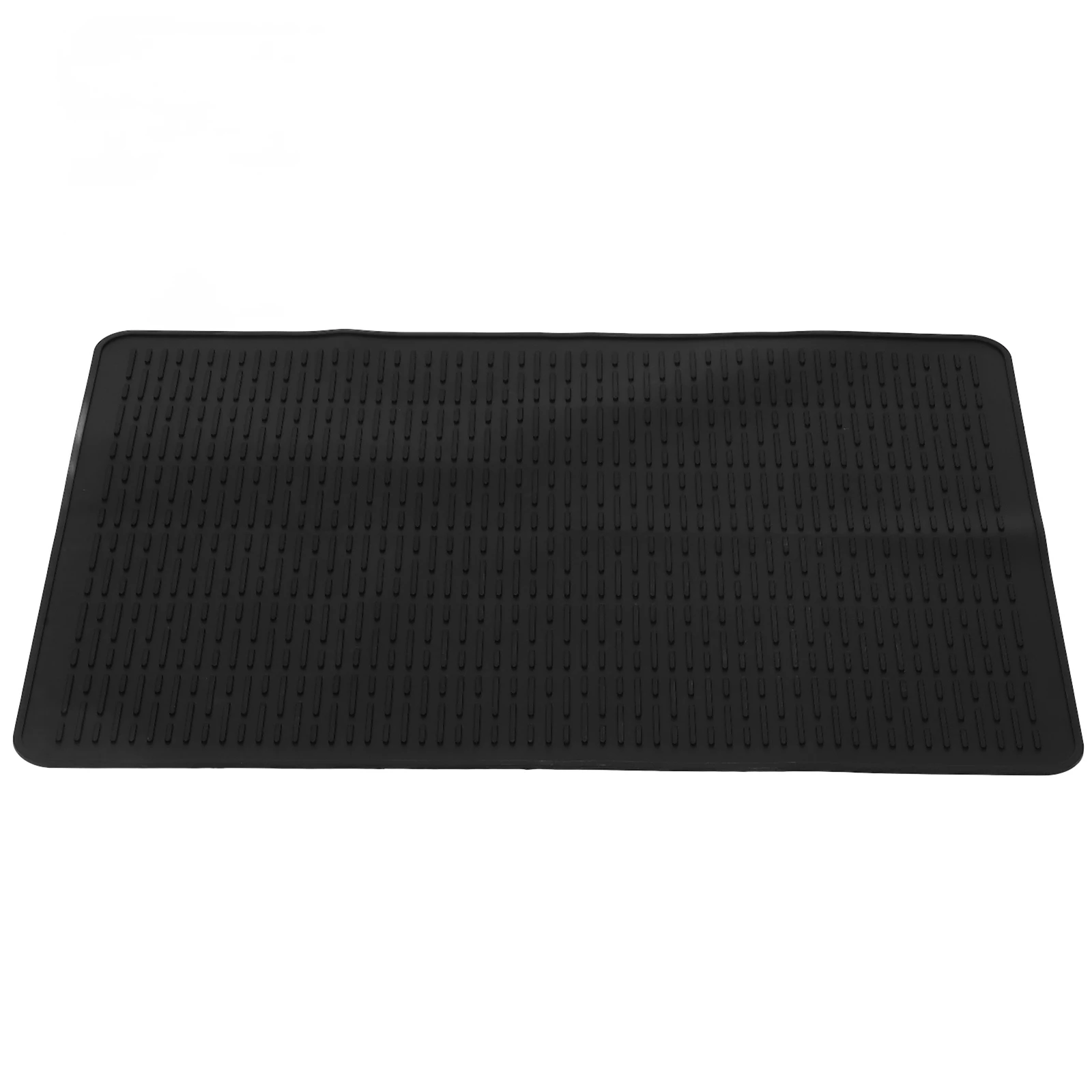 

Silicone Stove Protective Pad 20x28in Black Heat Resistant Mat Countertop Drying Kitchen Insulation Oil Proof Cooker Pad Stove