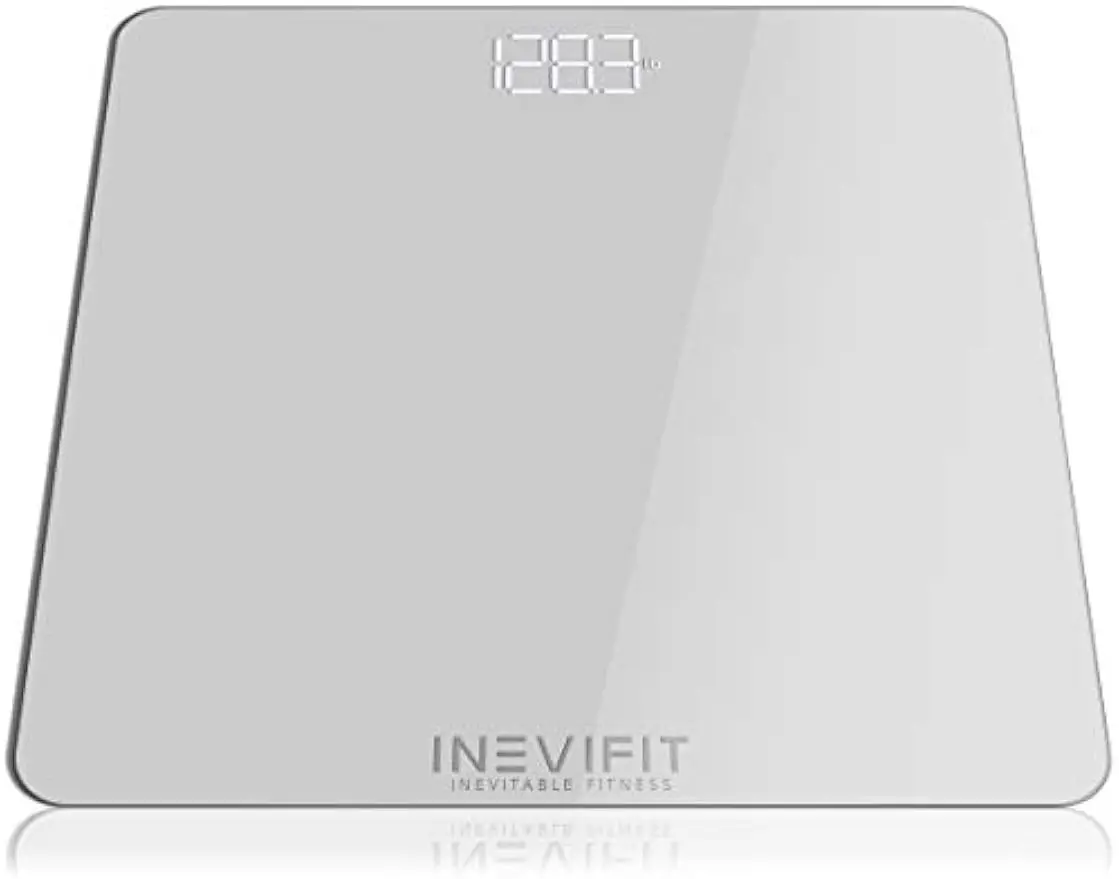 

Digital Bathroom Scale with Large Display, Accurate to 400 lbs, Includes Batteries