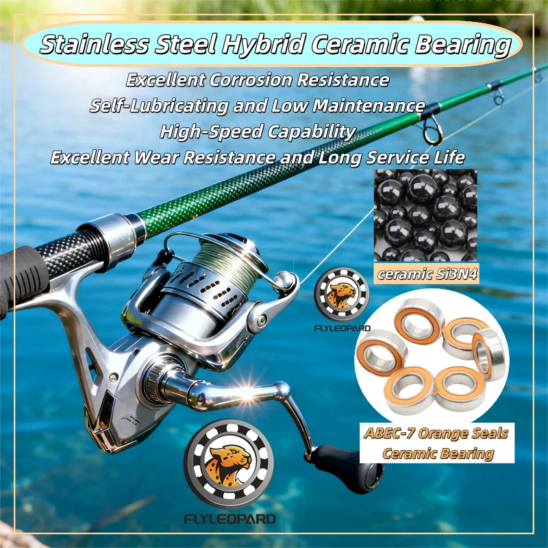1PCS SMR85 2RS CB ABEC7 5x8x2.5 mm Stainless Steel Hybrid Ceramic Bearing SMR85C RS Reel Handle Bearing