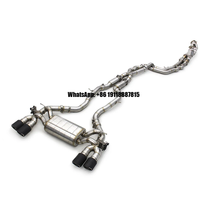 Valvetronic Full Exhaust Muffler System for BMW M2C/M2 Competition S55 F87 3.0T 2018-2023 Equal Length Catback Exhaust