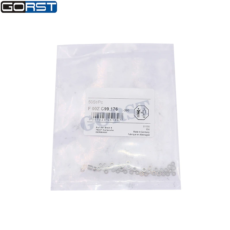 

50 Pcs Repair Kit Component F00ZC99176 for Bosch Car Auto Part for Common Rail Injector