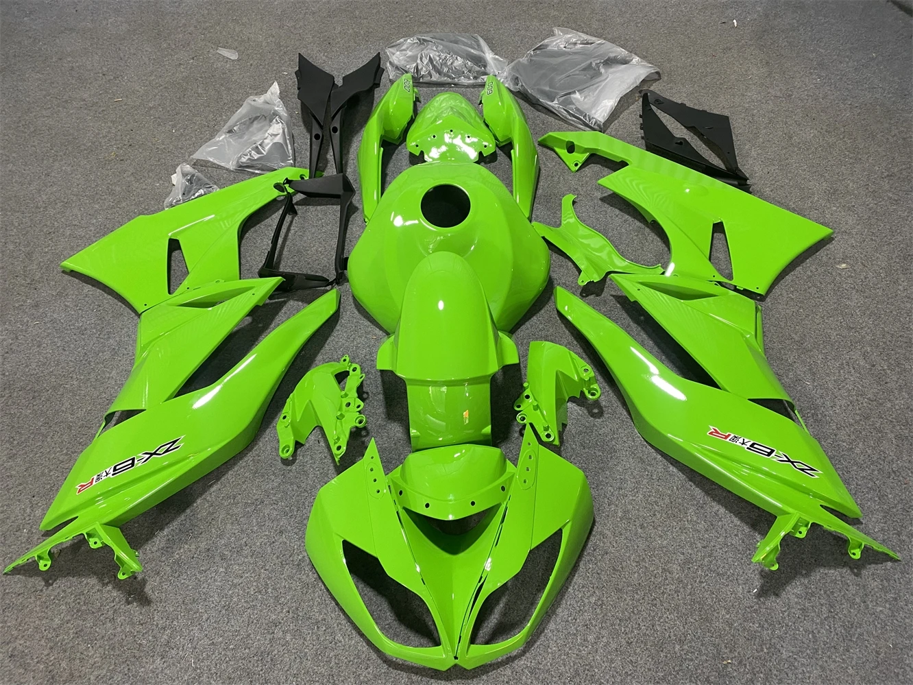 Motorcycle Fairing Kit ABS Plastic Body Fairings Bodywork Bodykit For Kawasaki Ninja ZX6R 636 2009 2010 2011 2012 09 10 11 12 A9