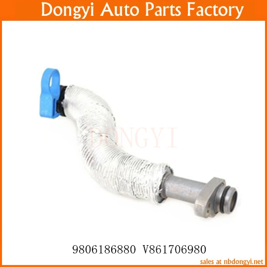 Turbo Charger Oil Return Hose 9806186880 V861706980