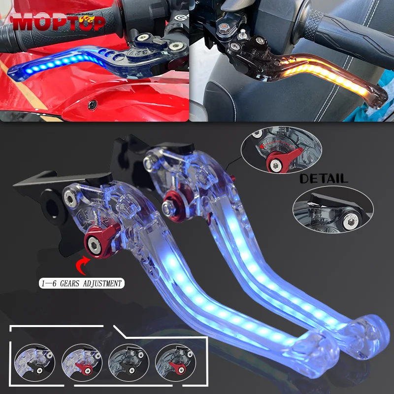 

2024 For TMAX 530 560 500 TMAX530 DX SX TMAX560 Motorcycle Always-on Turn Signal Light Brake Clutch Levers Handles Lever tmax