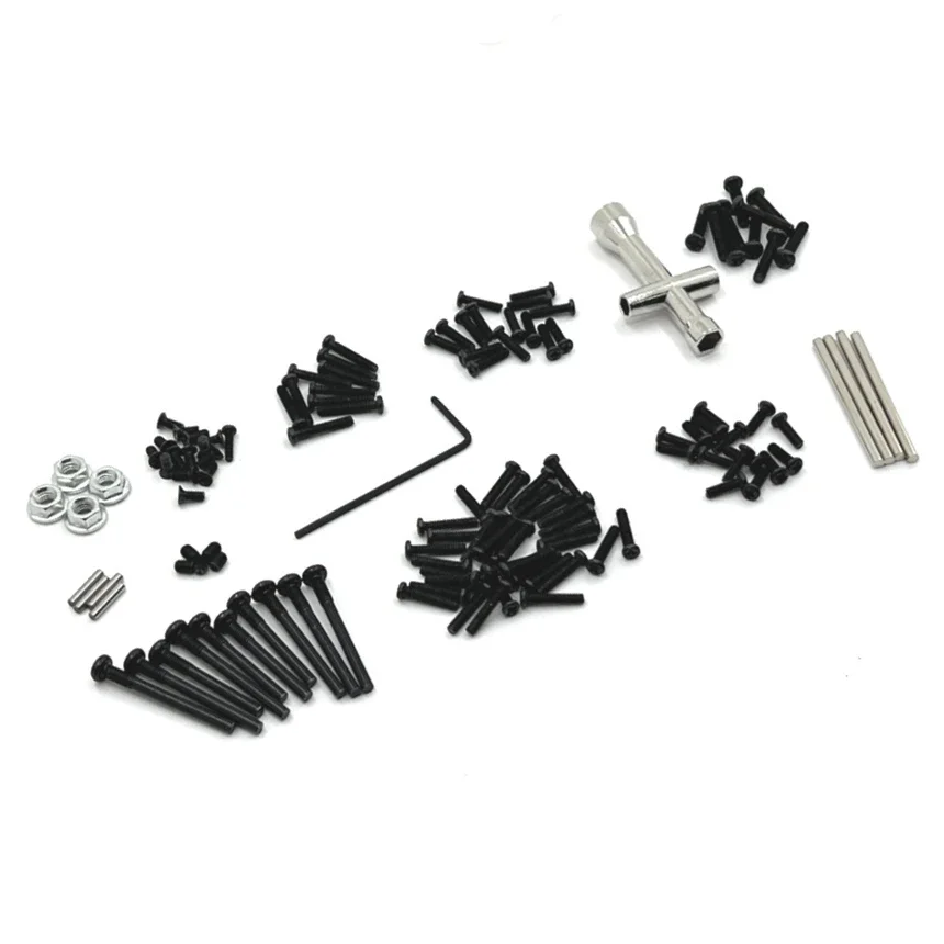 MJX H16 16207 16208 16209 16210 viti metalliche Kit di fissaggio strumenti di riparazione 1/16 RC ricambi per auto accessori di aggiornamento