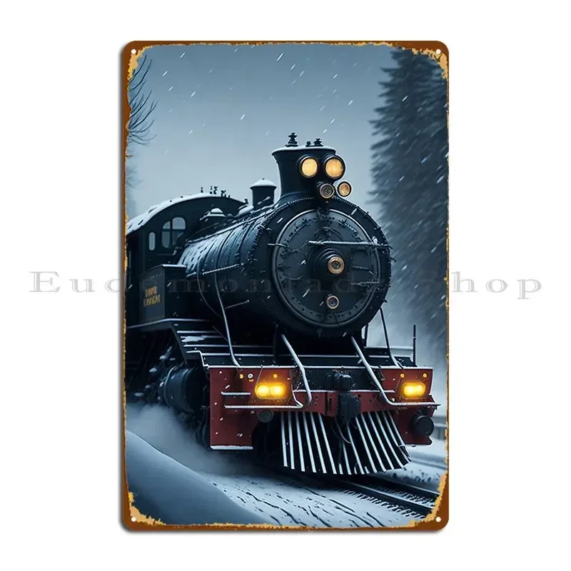 Snow Express Metal Signs Retro Garage Decoration Kitchen Create Plaques Tin Sign Poster