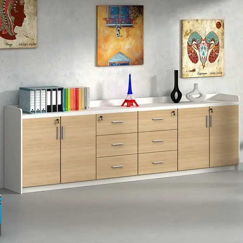 File activity cabinet Mobile  Office Low  with lock Three drawers Locker Under table Small Tea