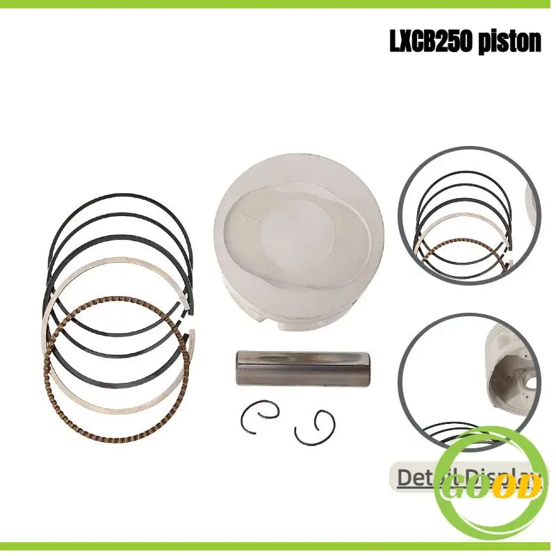 

Motorcycle parts piston ring CB250CC air-cooled piston kit