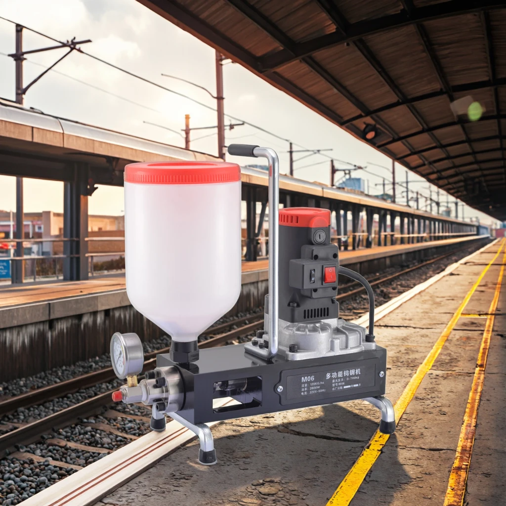 2025 Hot sell High Pressure Cement Grouting Injection Machine Waterproof with Pump and PLC Core Components 1 Year Warranty Popul