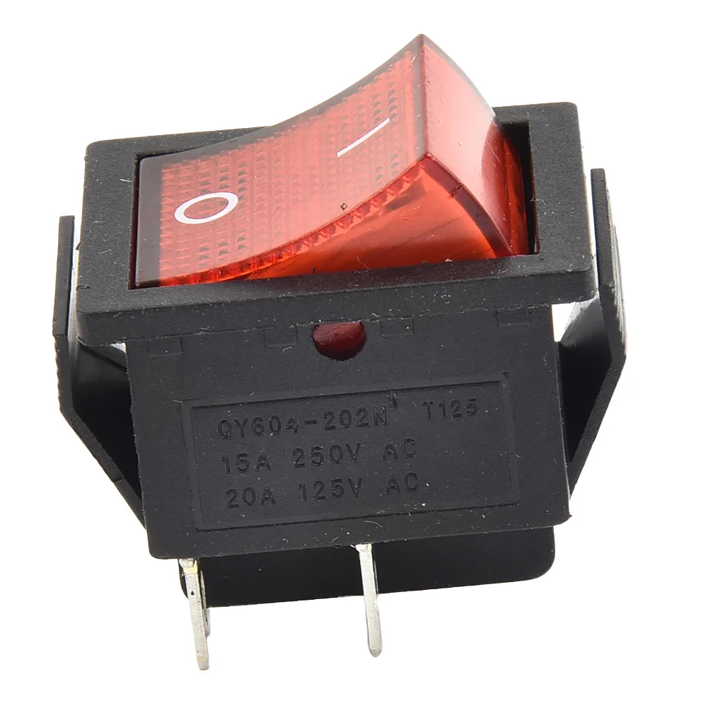 

Кулисный переключатель, 5 шт., 2-позиционный прямоугольный кулисный переключатель с фиксацией, включение и выключение DPST, 4 контакта, 250 В, 16 А, профессиональное обслуживание