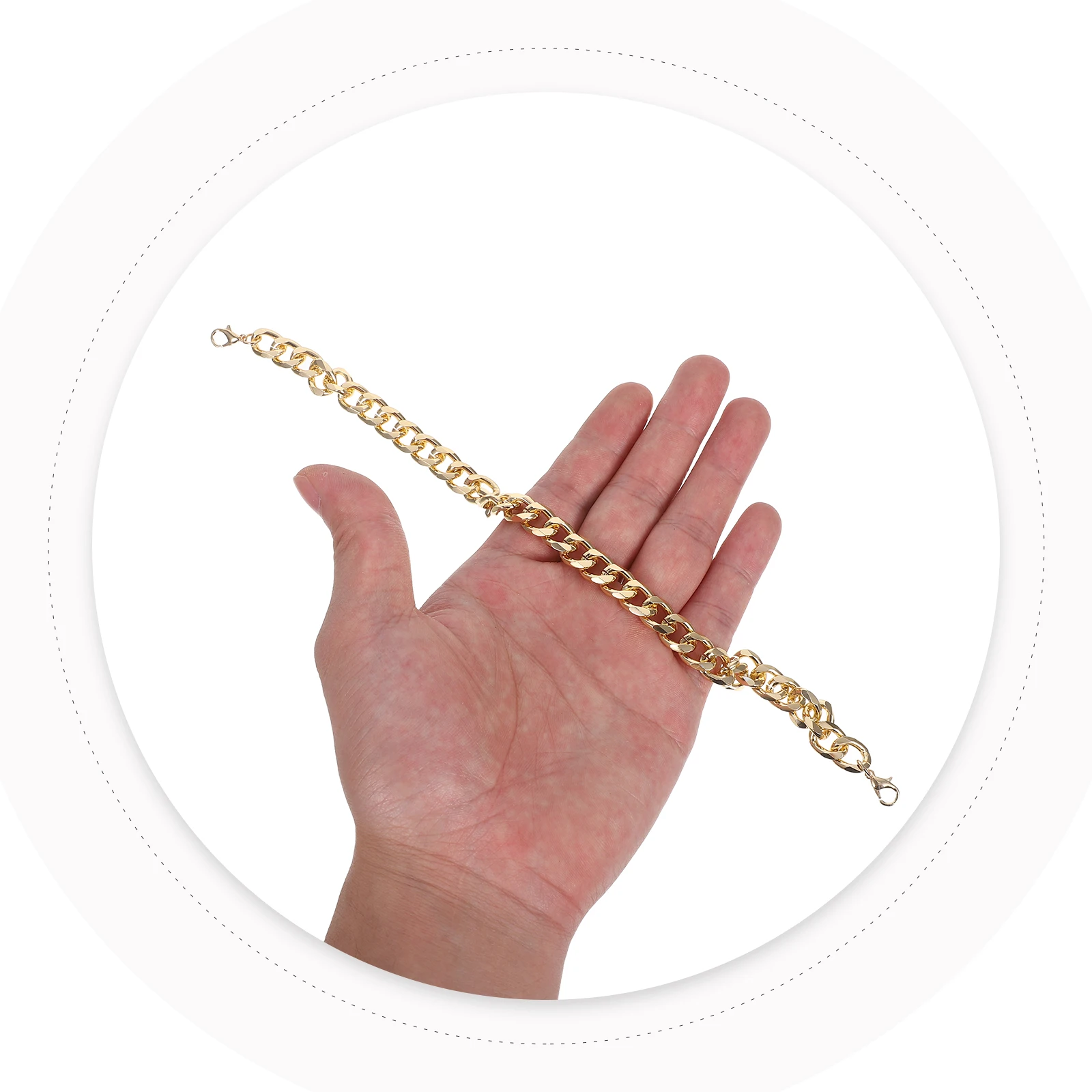 4 قطعة سلاسل قبعة خمر نمط انفصال قبعة سائق الشاحنة سحر قبعة بيسبول اكسسوارات الصيف موضة بيان بنطلون سلاسل