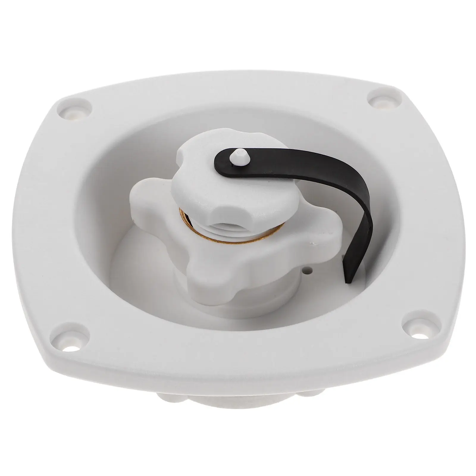 

Rv Water Inlet Accessories Freshwater Stop Valve Durable PP Material Camper Tank Adapter Part Fill Port Solution
