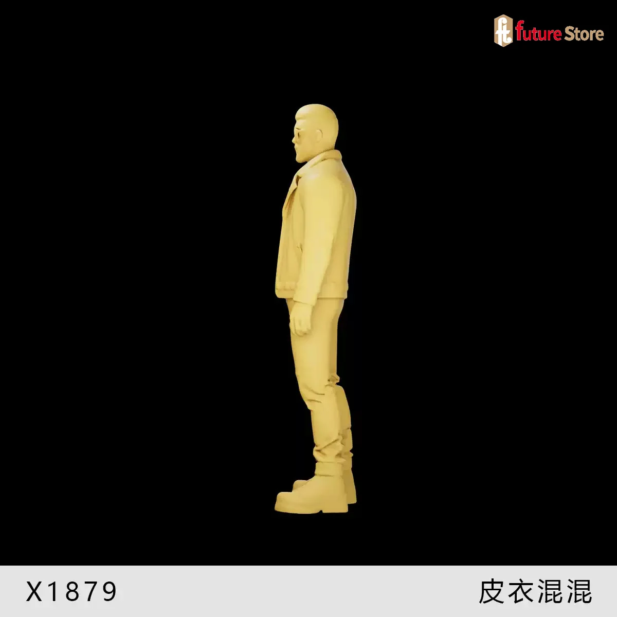 3D 인쇄 미니어처 1/64 특수 경찰 개 로봇 거리 악당 그림 모델 장면 미니 인형 입상 소품 공예 장식