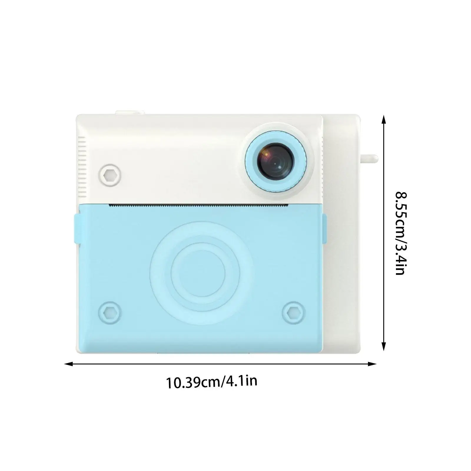 Camera Voor Kind Stevig 2.8 Inch Scherm 4800W Pixels Compacte Instant Print Praktische Kindercamera Voor Ideaal Cadeau Spelen Entertainment