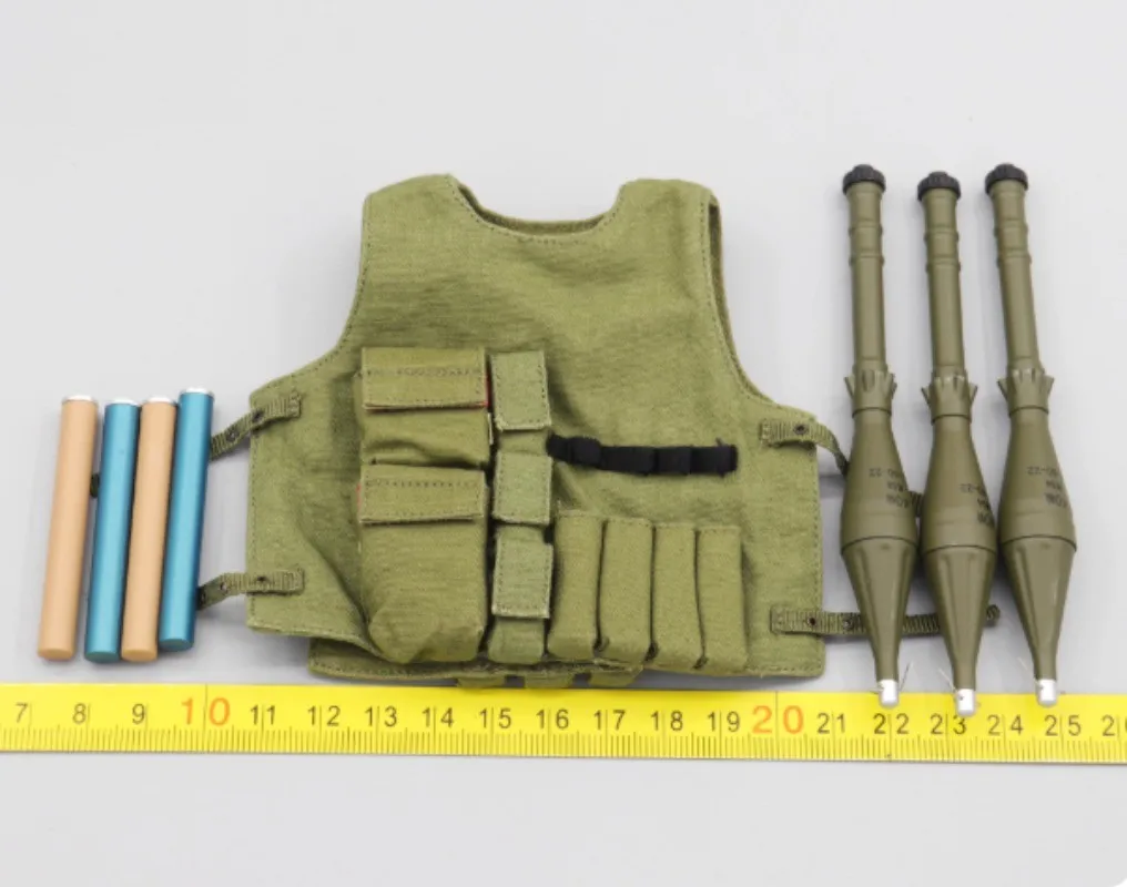 

SS140 Soldier Story 1/6 Scale RPG Ammunition Vest Model for12'' Action Figure