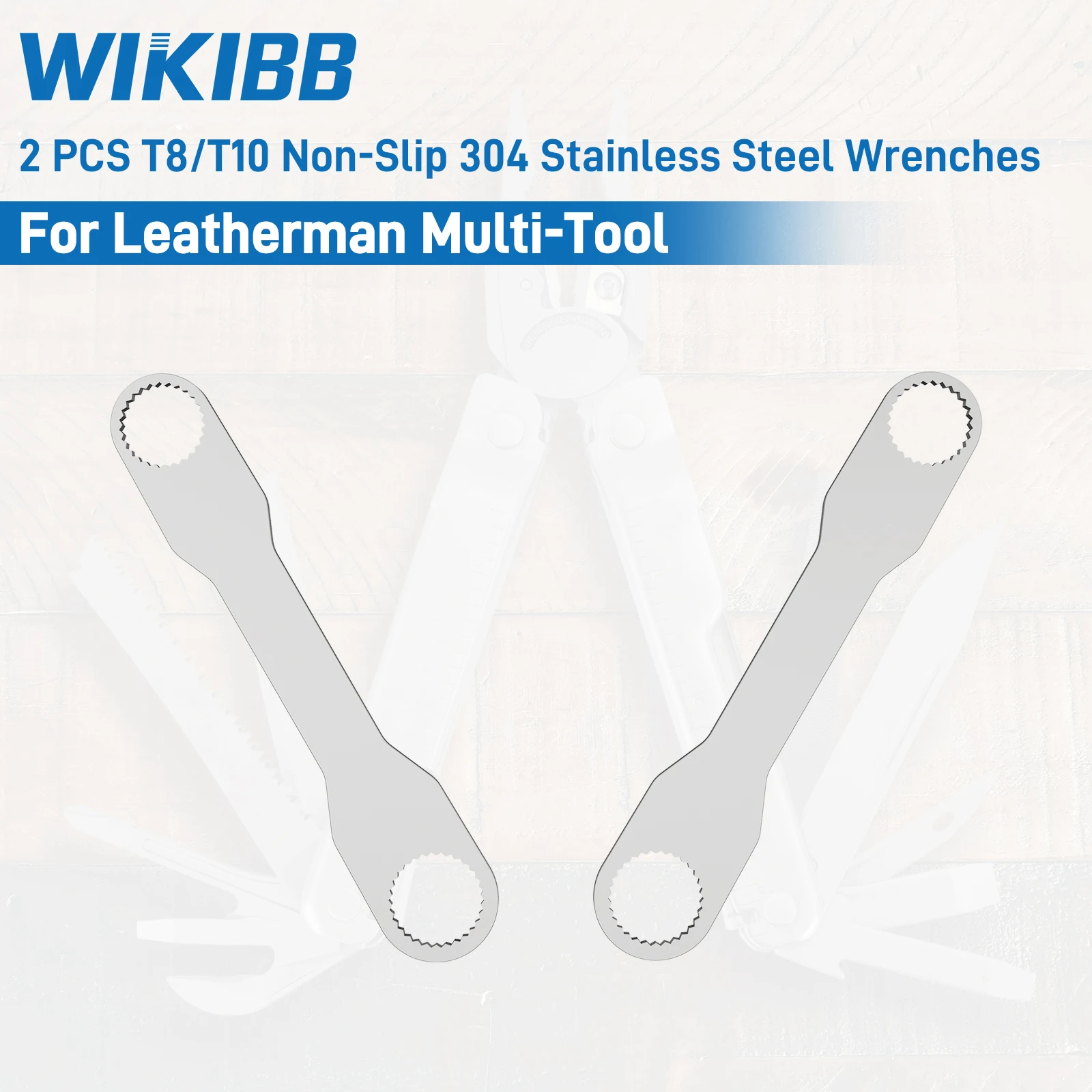 Leatherman 기어 링 래칫 렌치 이중 목적 스패너 조합 래칫 렌치 용 슬림 스틸 렌... - 2