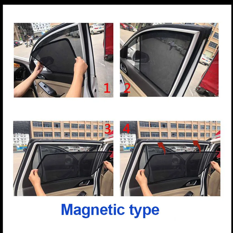 

For Hyundai Palisade LX2 Santa Fe XL 2018~2025 Car Mesh Magnetic Sunshade Sun Shade Window Curtain Visor Anti UV Car Accessories