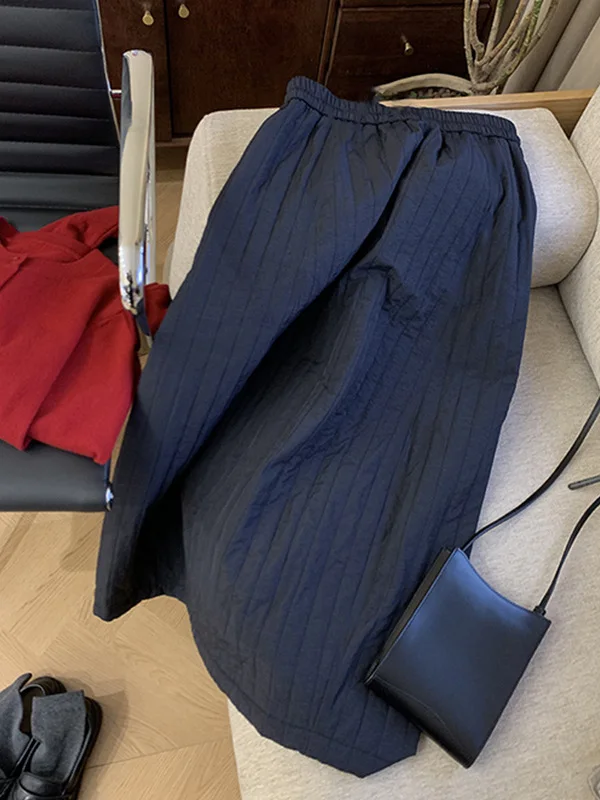 

Зима 2025 г. Хлопковая юбка с высокой талией и прямыми штанинами. Уникальная утягивающая юбка с цветочным принтом.