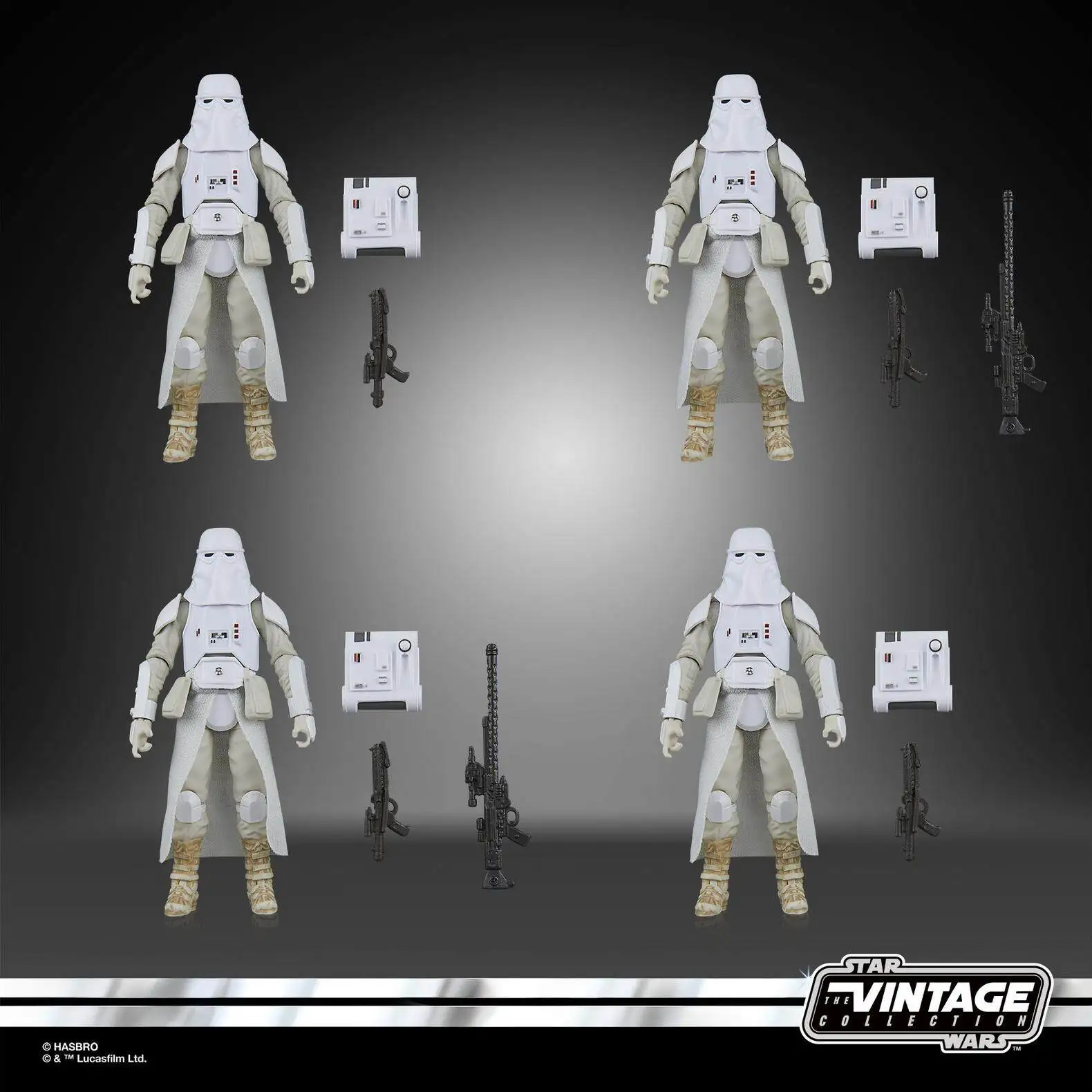 3.75-Inch Star Wars The Vintage Collection 4-Person Set Action Figures The Mandalorian Figure Collectible Model Birthday Gift - view 2