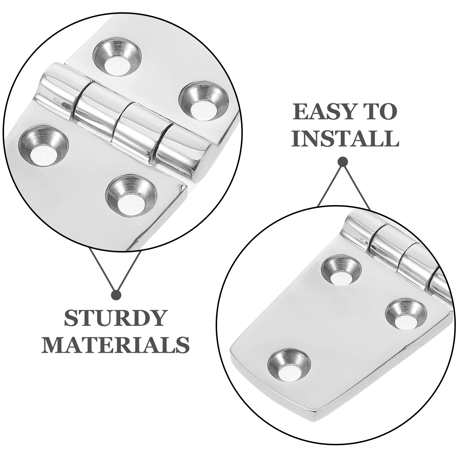 

Marine Hinge Rv Accessories Heavy Duty Door Kit Camper Trailer Hinges Stainless Steel 316 Boat Yacht Rv Hardware