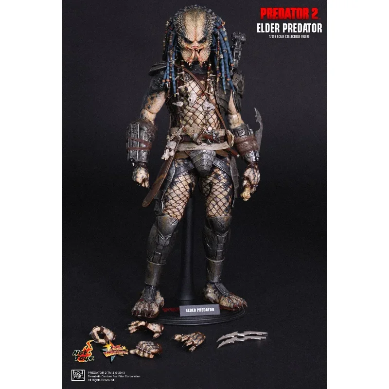 

HOTTOYS HT 1/6 MMS233 Predator2 Iron Elder 2.0 ELDER PREDATOR Figure Model Movable Figures Collection