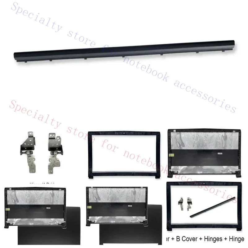 For MSI GE62 GE62MVR MS-16J1 GE62VR  MS-16J2 MS-16J3 Laptop Top Back Cover, Front Plastic Cover and Housing