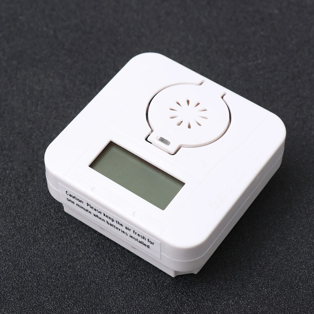 

2Pcs Co Carbon Monoxide Alarm Digital Sensor with Sound Powered No Wiring Required for Indoor Air