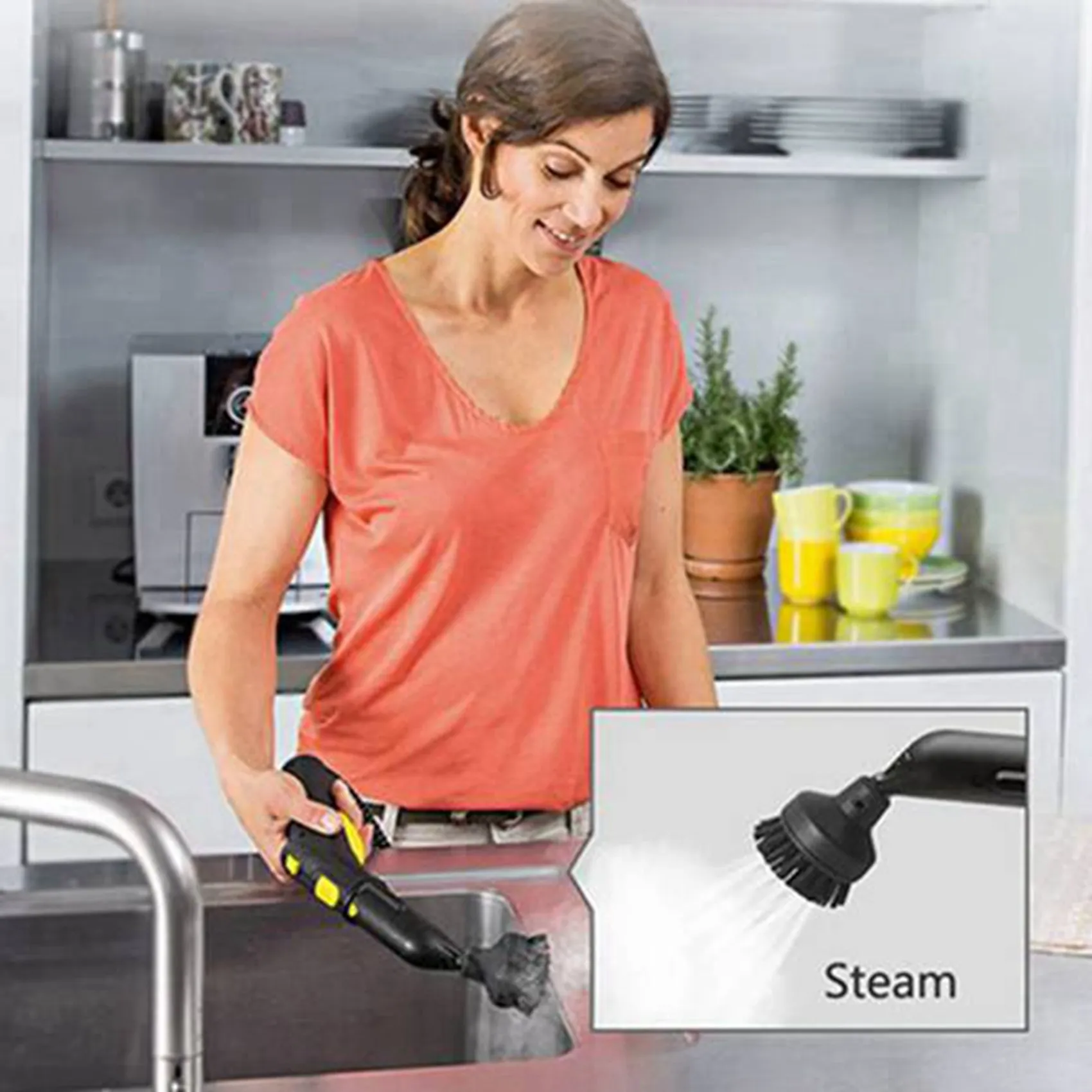 X17A 2025 NEW-1 Set O-Ring Rubber Ring & 1 Set Round Brush Flat Brush Head Cleaning Brush