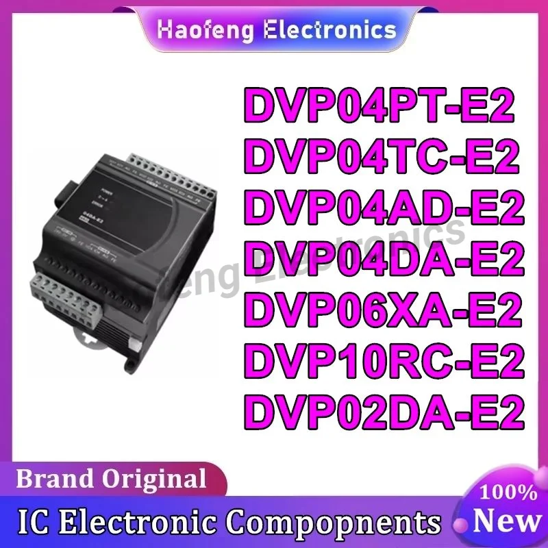 DVP PLC DVP04PT-E2 DVP04TC-E2 DVP04AD-E2 DVP04DA-E2 DVP02DA-E2 DVP06XA-E2 DVP10RC-E2 DELTA PLC