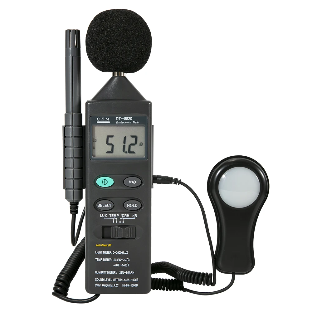 

4 in 1 Multifunction Environment Meter
