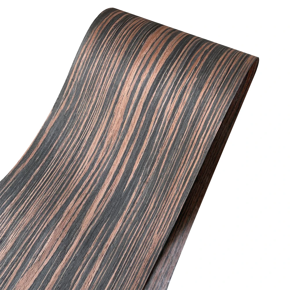 Engineered Ebenholz Holz Furnier Panel hand gefertigte DIY Lautsprecher dünnes Holz Massiv gitarren boden Möbel Renovierung Haut – Detail 3