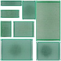 1/5/10PCS PCB Board Prototype Board Green 2x8/3x7/4x6/5x7/7x9/8x12/9x15cm Double Sided Circuit Boards For DIY Soldering Project 3