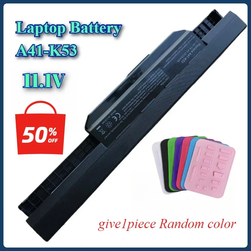 

11.1V 4400mAh Laptop Battery Compatible for ASUS A32-K53 A43S A53S X44H X54H K43S X53E X43B
