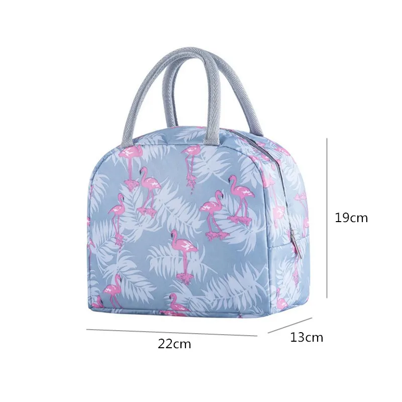 Cooler Bags Functional Pattern Cooler Lunch Box Insulated Bag Flamingo Lunch Bags Tote Food Picnic Bags Lunch Bags For Women