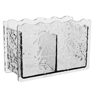 Pen Holder Storage Box Desk Aesthetic Plastic Pencil Cup ganizer Home Office Supplies Clear Stationery Container Multifunctional