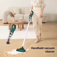 Cordless Handheld Vacuum Cleaner With ​Two-in-one Flat Suction Wide-edge NozzleMite Removal Dust Removal Floor Cleaning Sofa