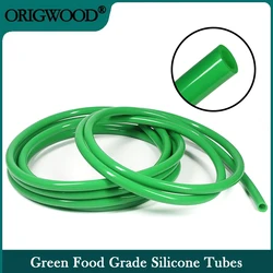 1/3/5/10M Green Silicone Tube Food Grade Rubber Hose Flexible Aquarium Air Irrigation Pipes Water Connector Garden Hoses