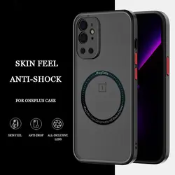For OnePlus 10 9 8 Pro Case Hard PC Magnetic Wireless Charging Protective Back Cover For OnePlus Nord 2 CE OnePlus9 9R 9RT 8T 10
