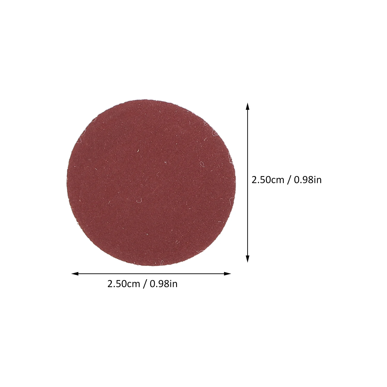 

180 Pieces Sandpaper Discs 25Mm Multi Grit Set 60 80 120 240 400 800 1200 2000 for Angle Grinder Fine Sanding Discs Assorted