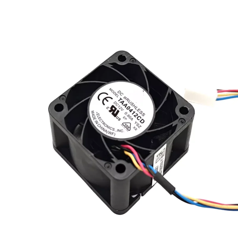 TAA0412CD Cooling fan 4020 12V 0.6A motherboard PWM large airflow 4CM server cooling fan