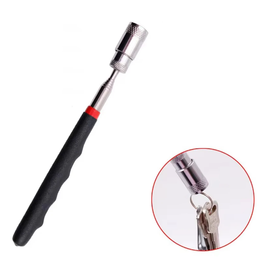 Teleskopischer tragbarer magnetischer Aufnahmestab Magnetstift robustes Werkzeug zum Aufnehmen von Schrauben Muttern und Bolzen geeignet für enge Ecken und schwer zugängliche Bereiche Hausreparaturen Werkstatt Kfz Repa – Detail 5
