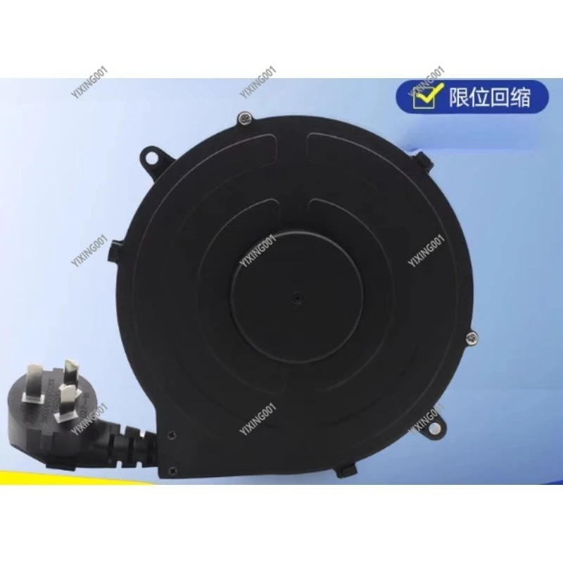 Custom Plug Auto Retractable Reel - 2.5M Electrical Extension Power Cord, Convenient Cable Storage Accessory